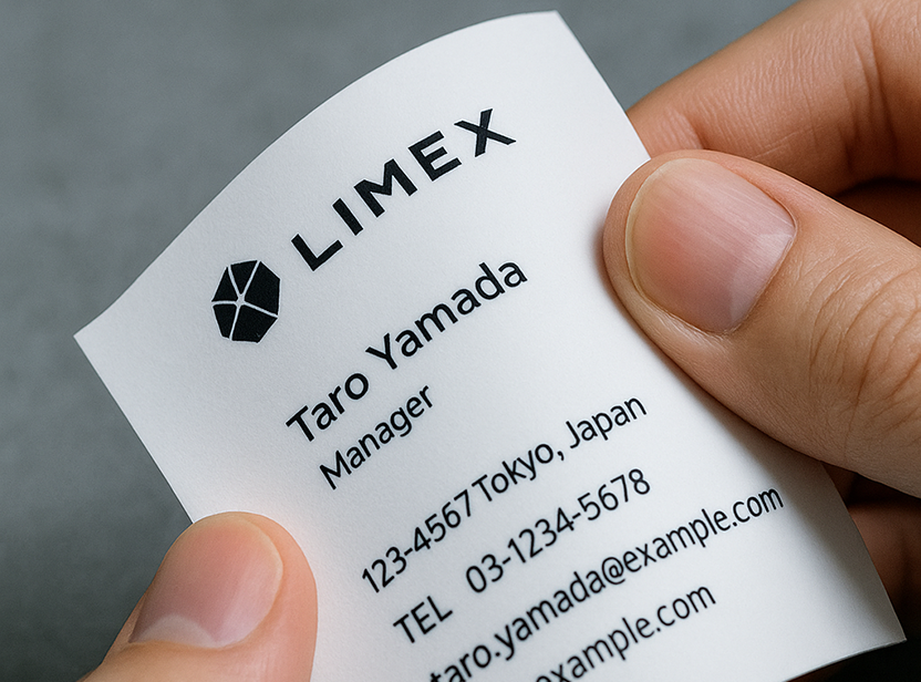 LIMEX名刺(両面100枚)